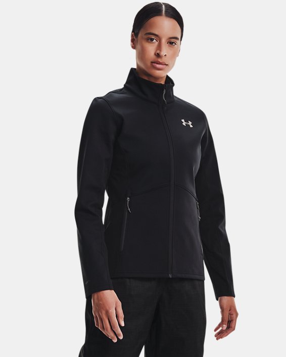 Women's UA Storm ColdGear® Infrared Shield Jacket, Black, pdpMainDesktop image number 0